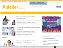 Tablet Screenshot of business.anleiter.de
