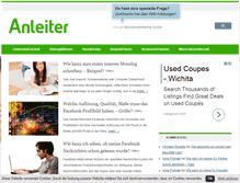 Tablet Screenshot of anleitung-tipps.anleiter.de